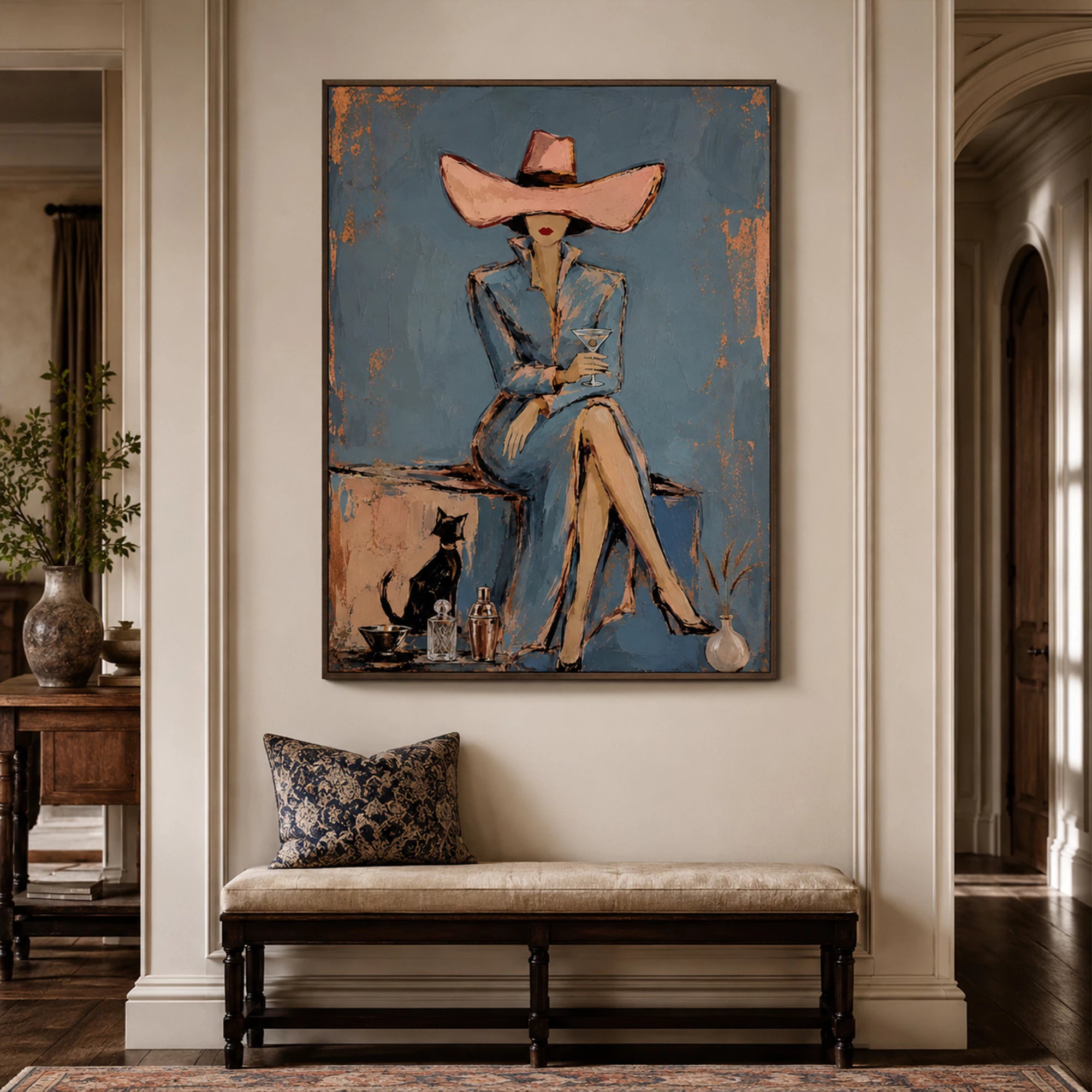 POP Art | Blue Hour Elegance