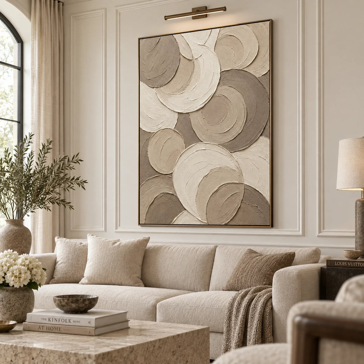 3D Textured Art | Round and Round