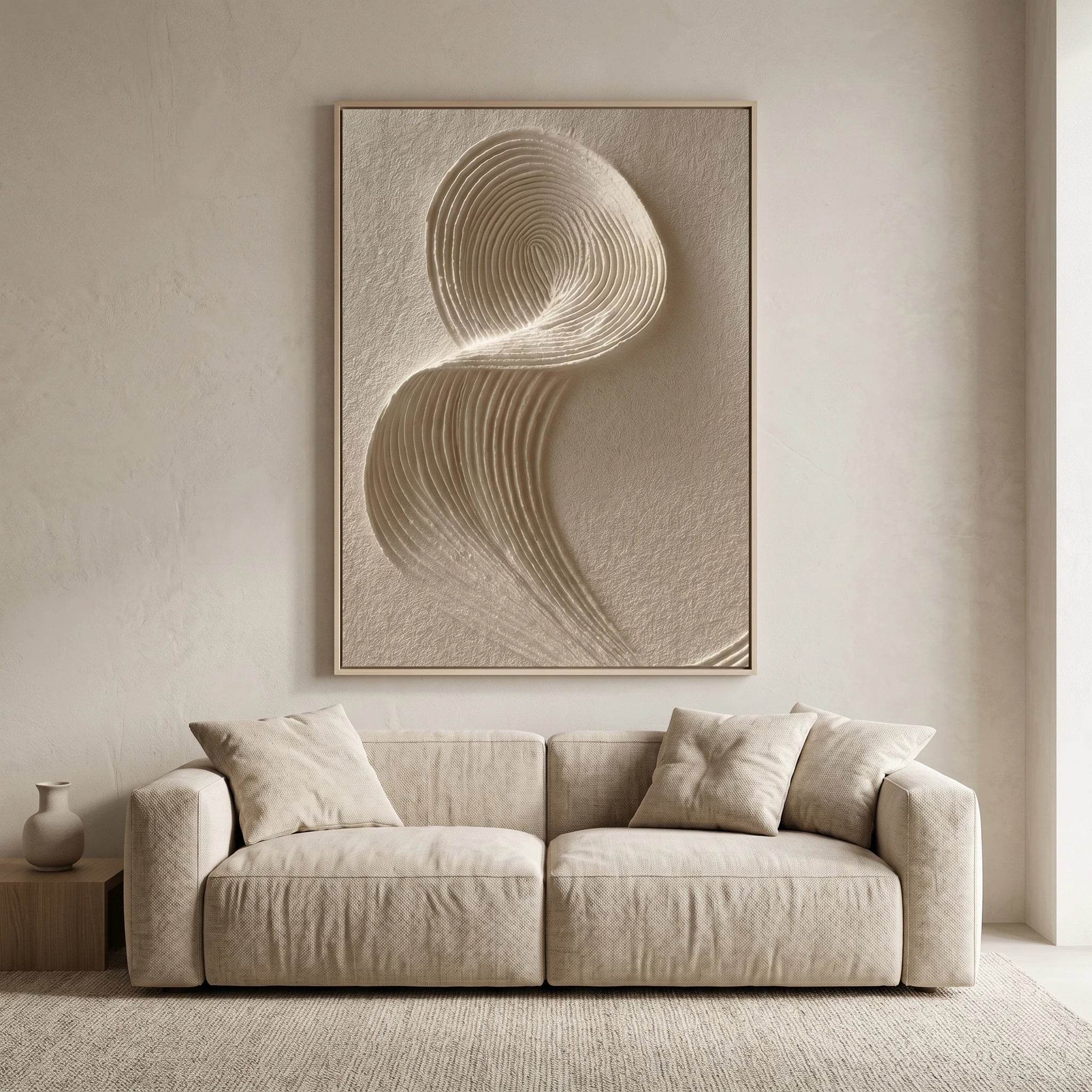 3D Textured art |Whispers in Ivory