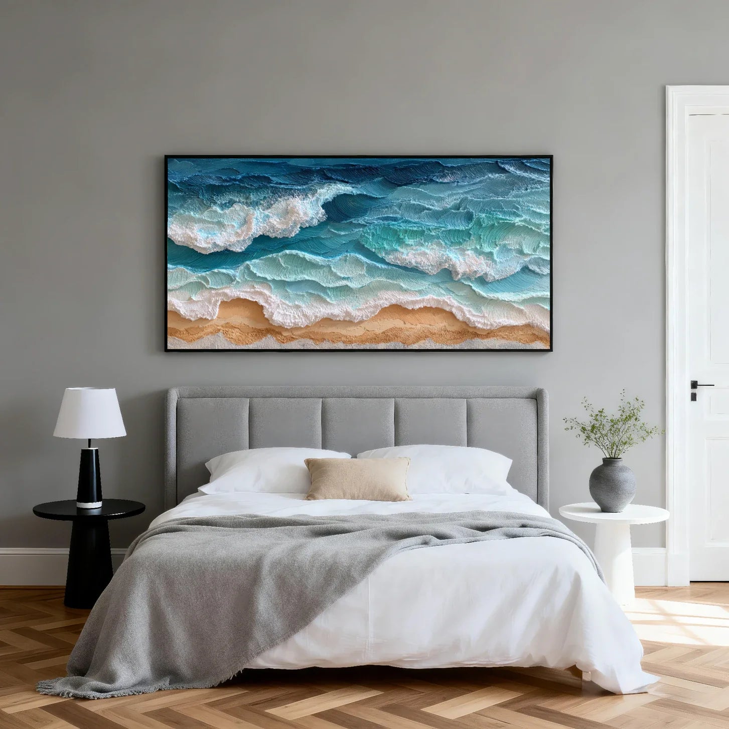 3D Textured Ocean Art | Shoreline Drift