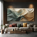 3D Textured Abstract Art | Sculpted Drift