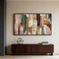 3D Textured Abstract Art | Layered Palette