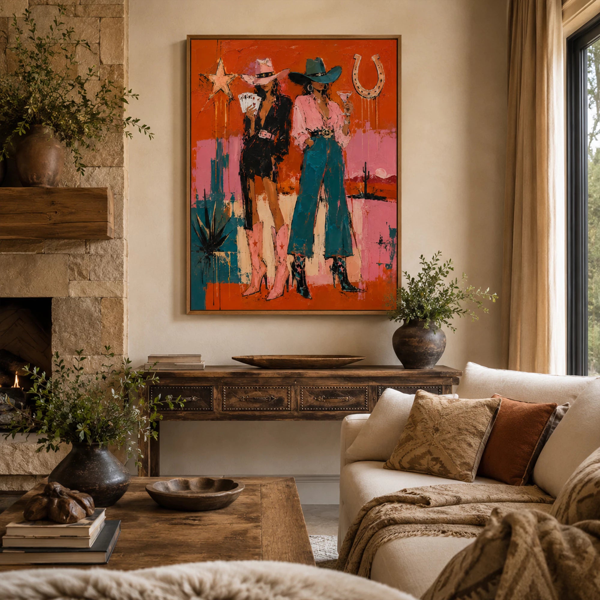 POP Art | Under a Horseshoe Moon