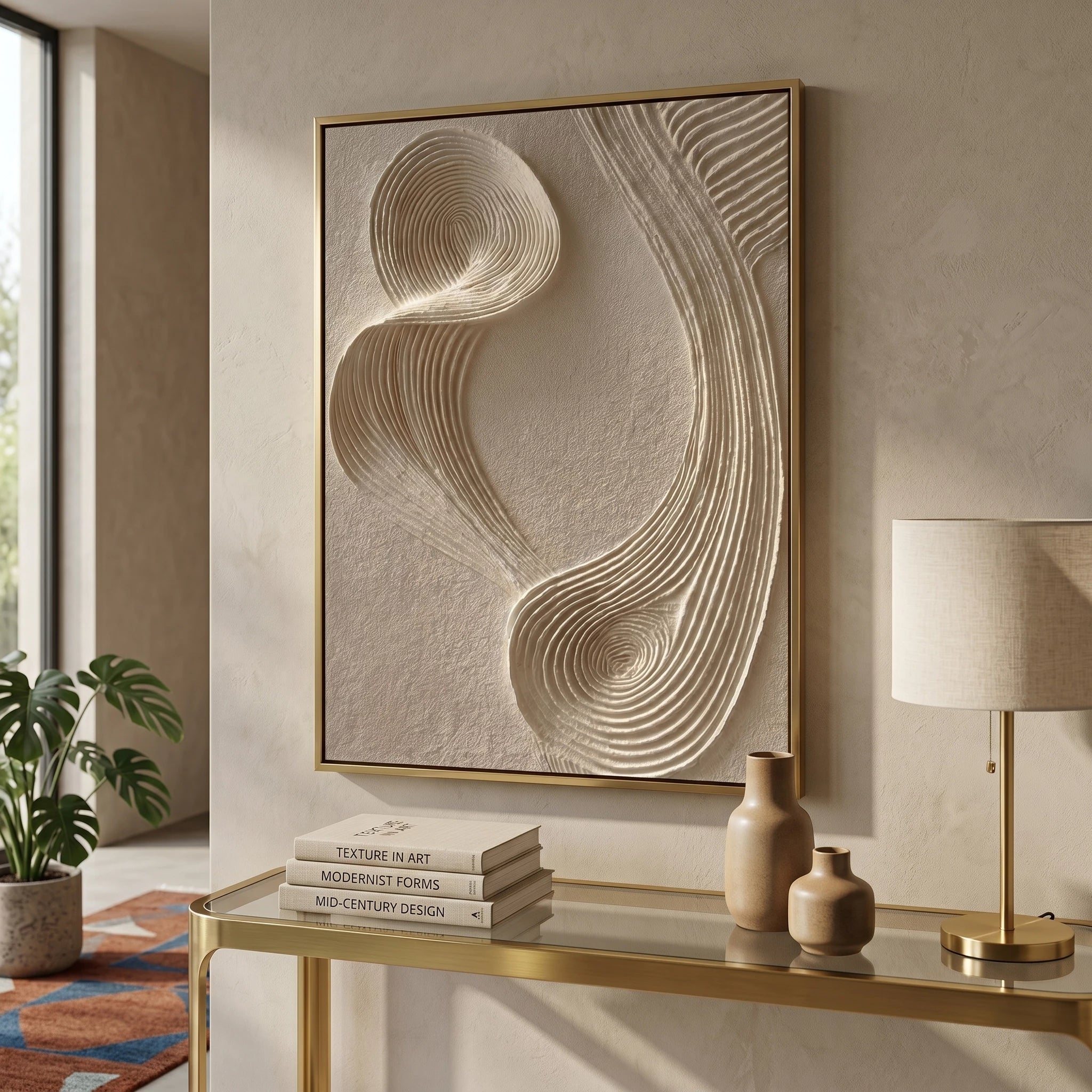 3D Textured Art | Ivory Current