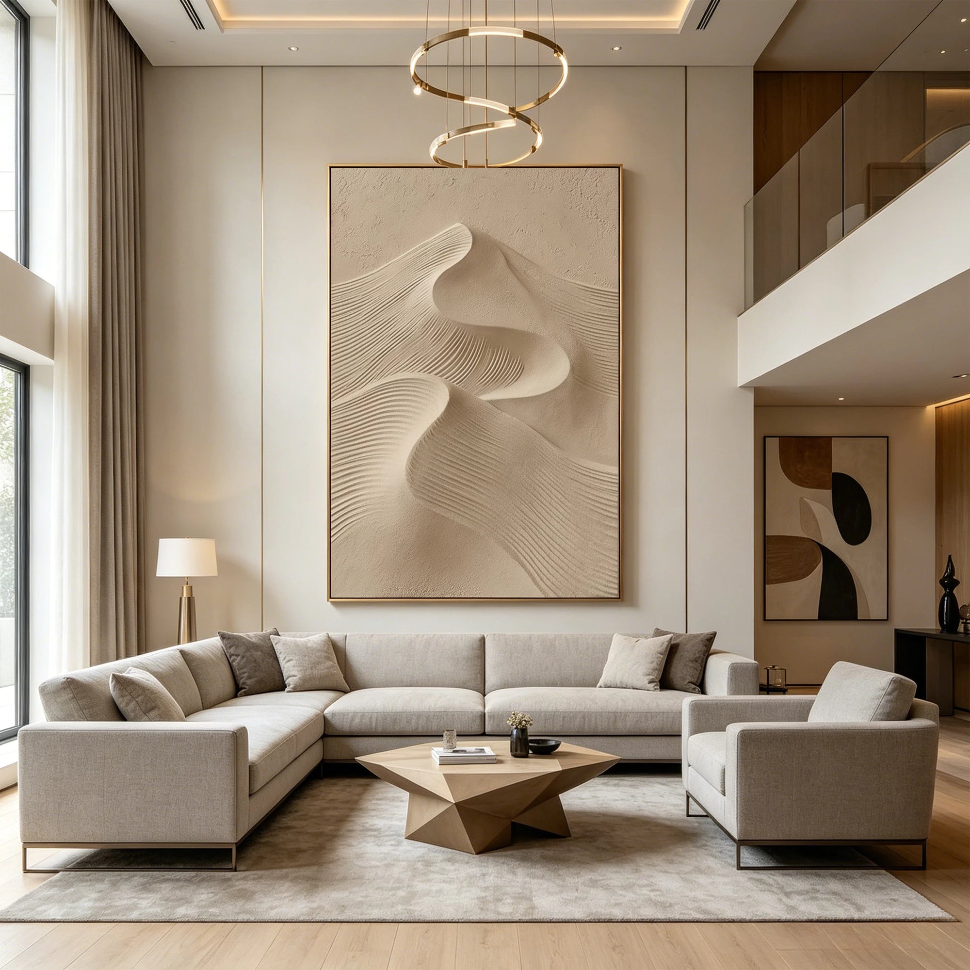 3D Textured Art | A Breath Across Sand
