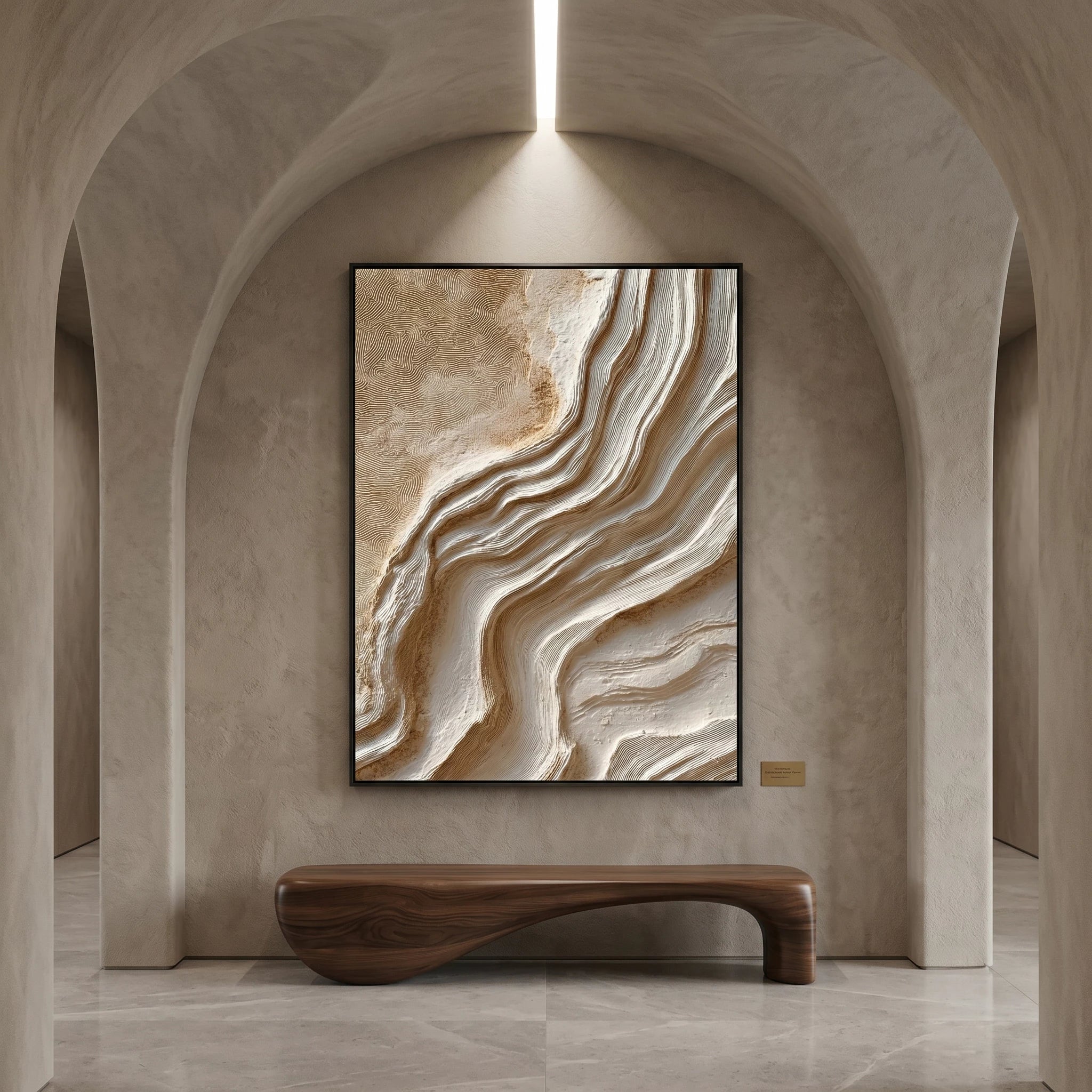 3D Textured Art | Flowing Strata