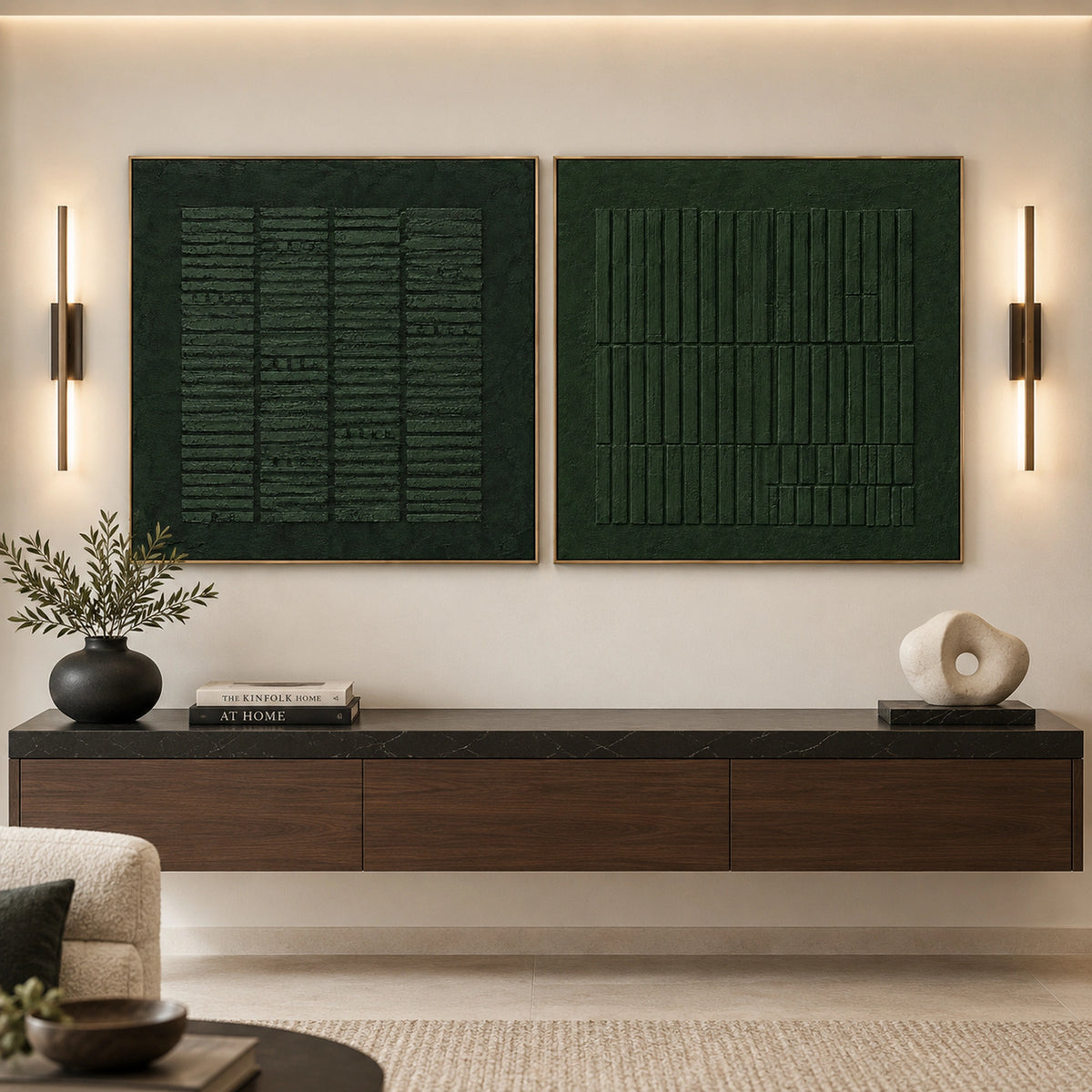 Diptych Art| Emerald Archives