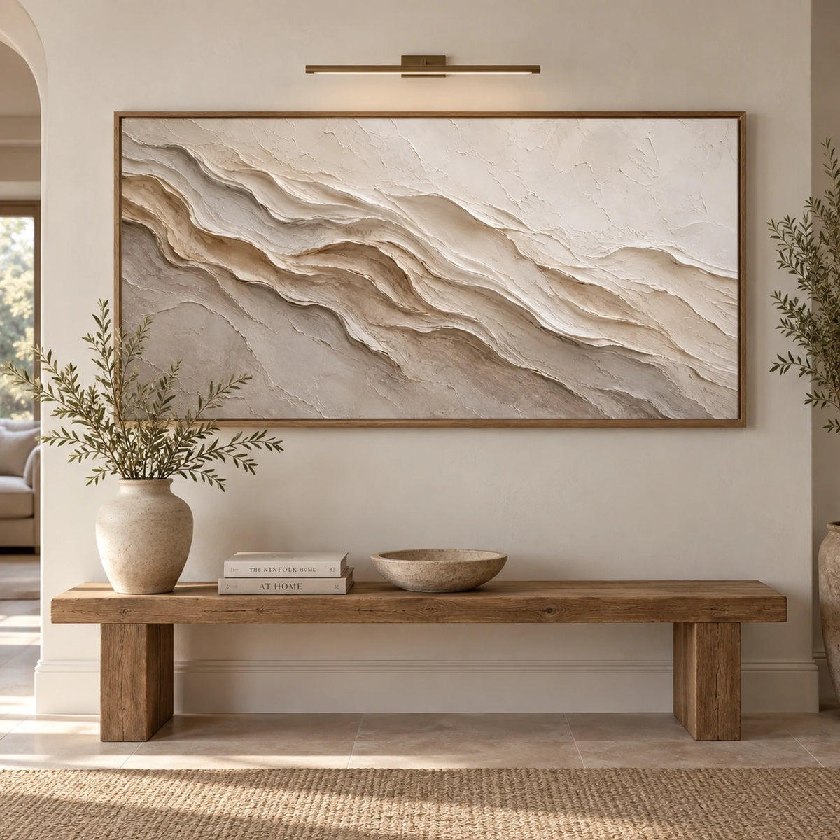 Sculptural wall Art | Folded Silence