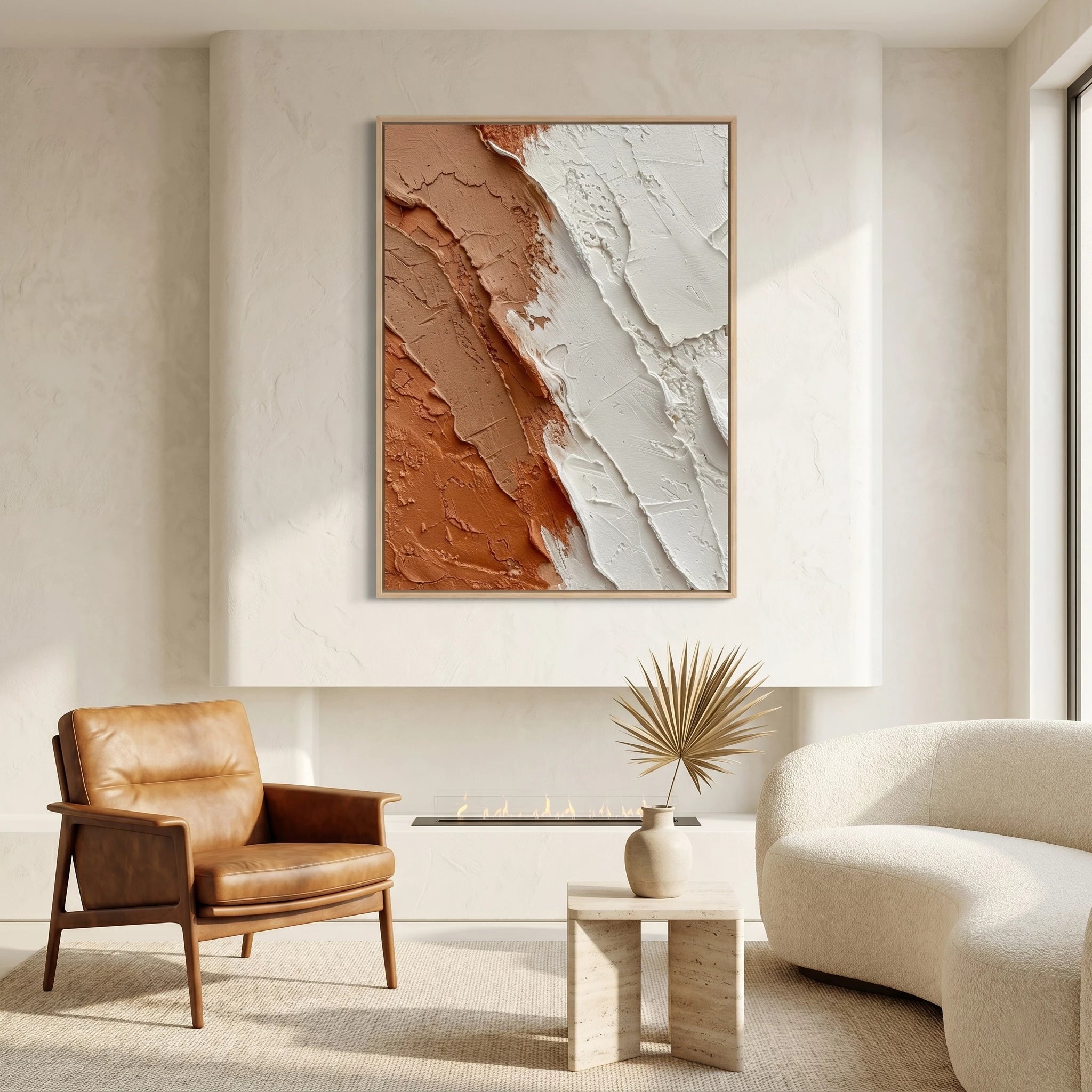 3D Textured Art | A Horizon Made of Clay