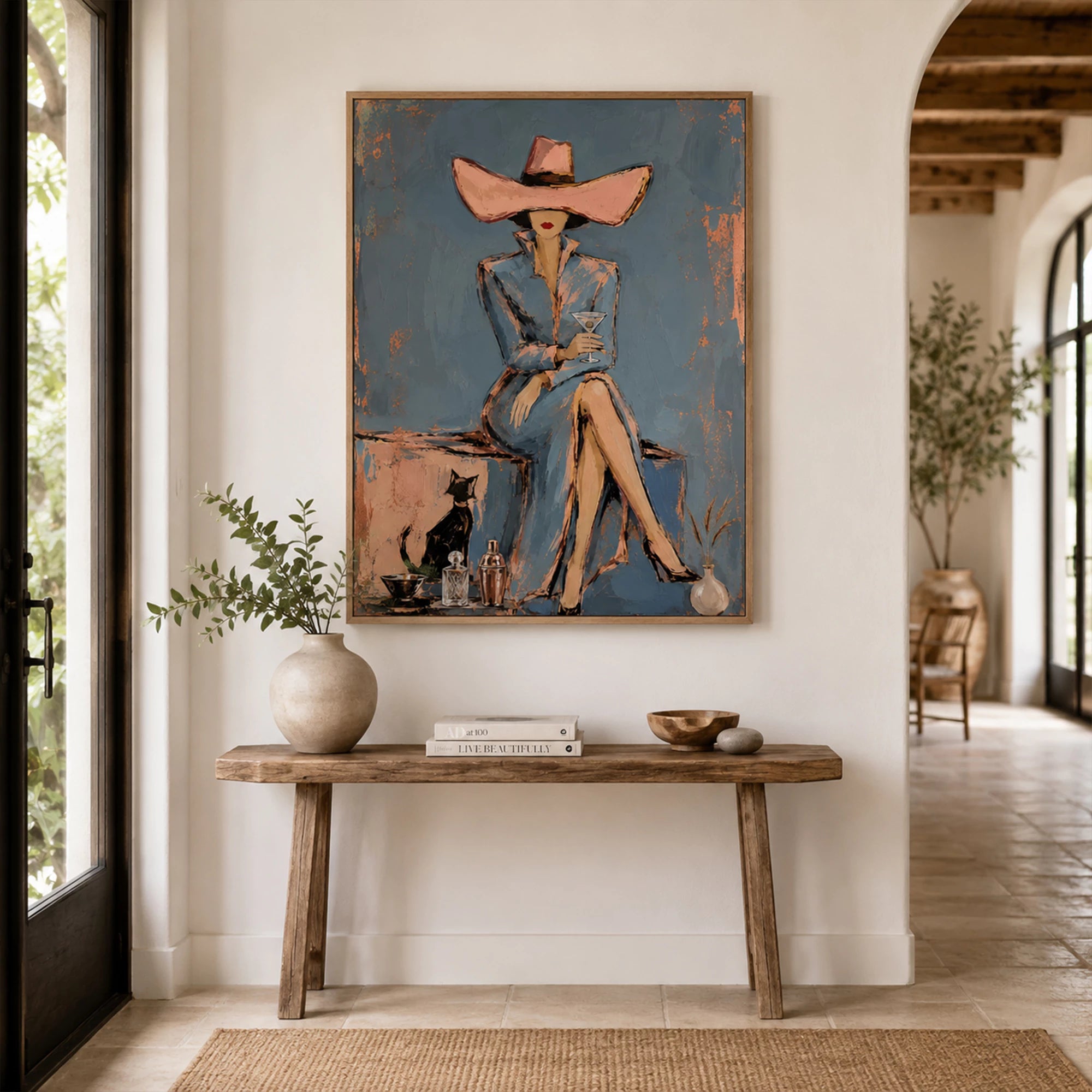 POP Art | Blue Hour Elegance