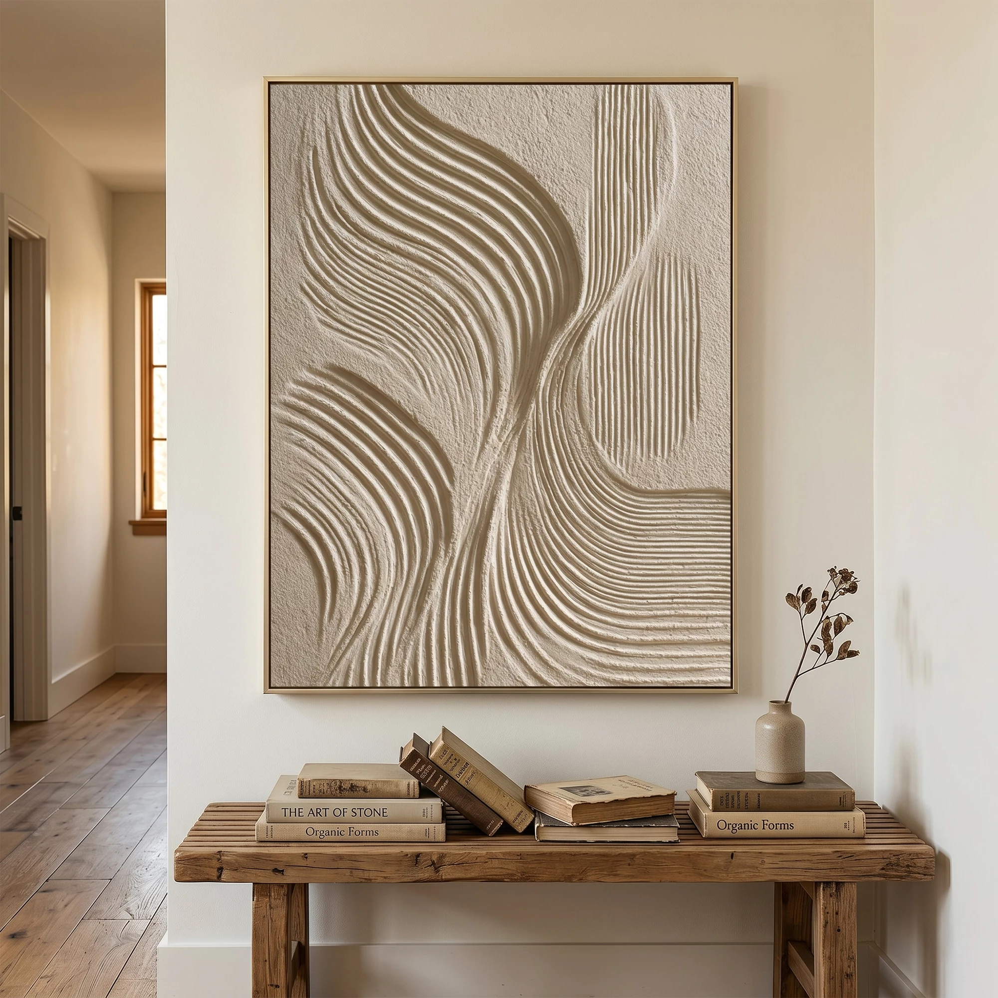 3D Textured Art | Petals of Stillness
