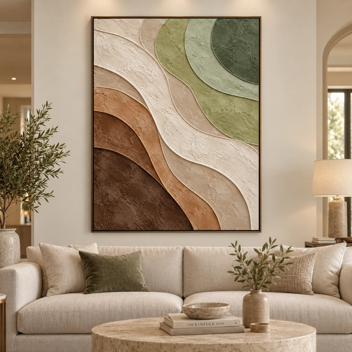 3D Textured Art | Earth Turns Green