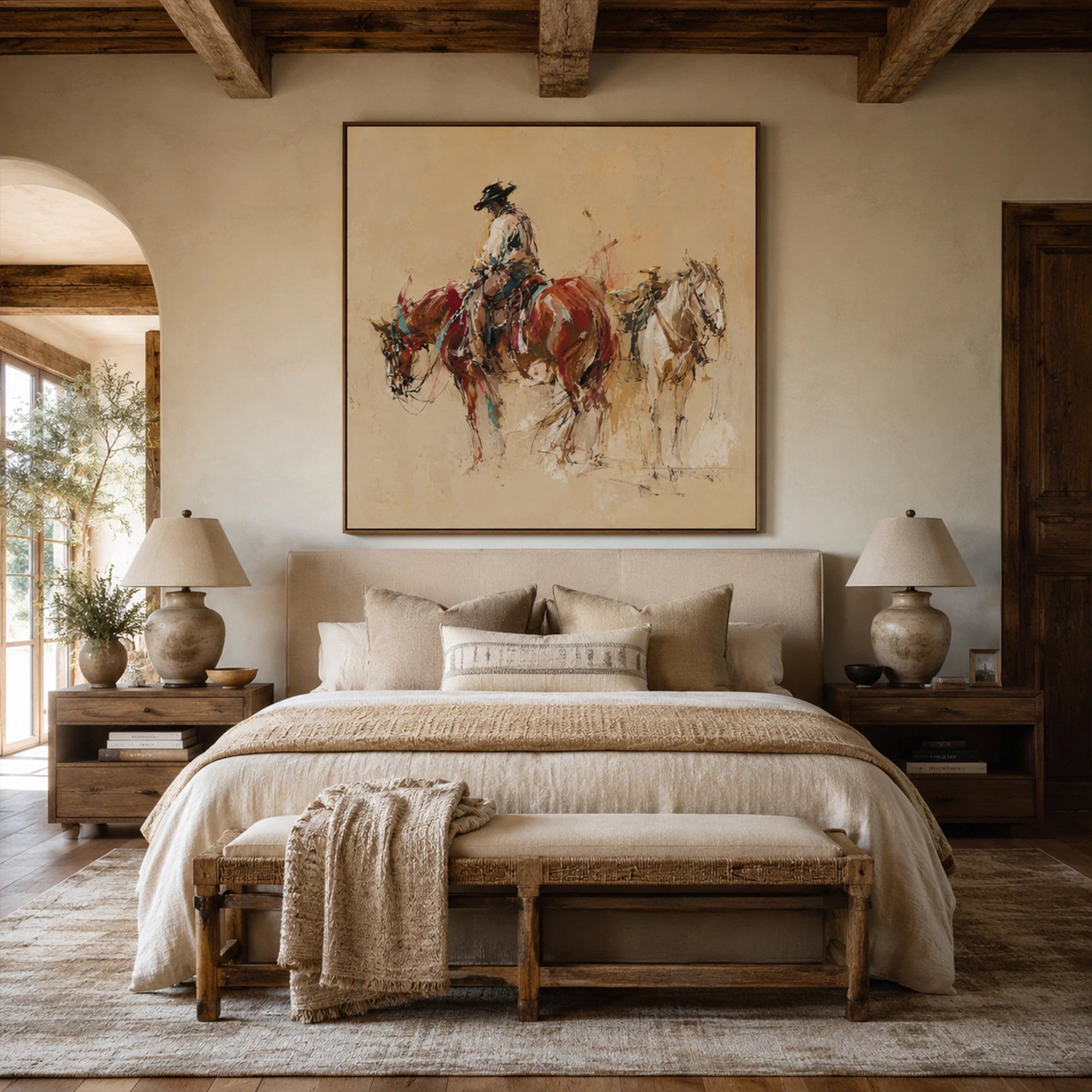 Western Art | Leaving at First Light