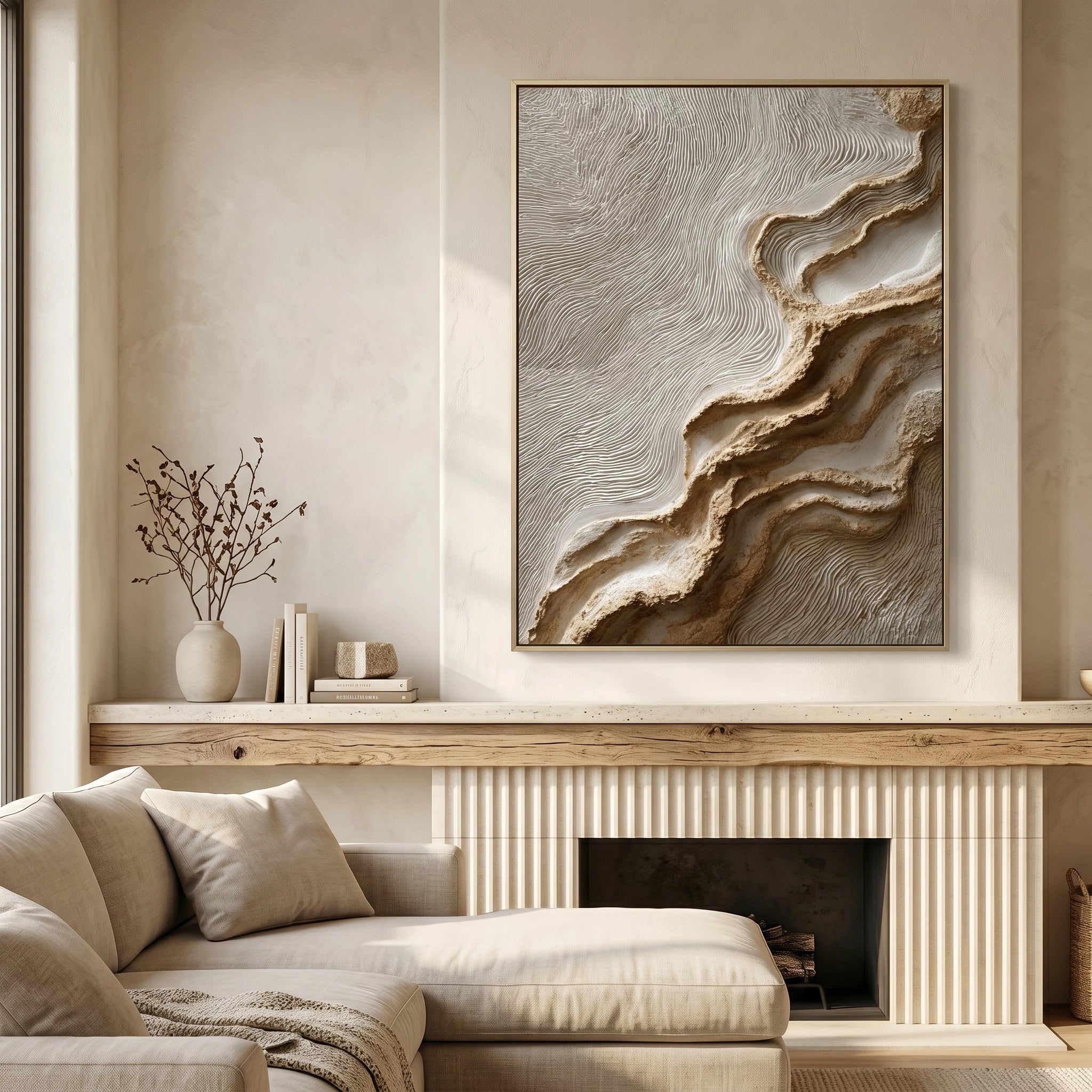 3D Textured Art | Terra Vein Layers