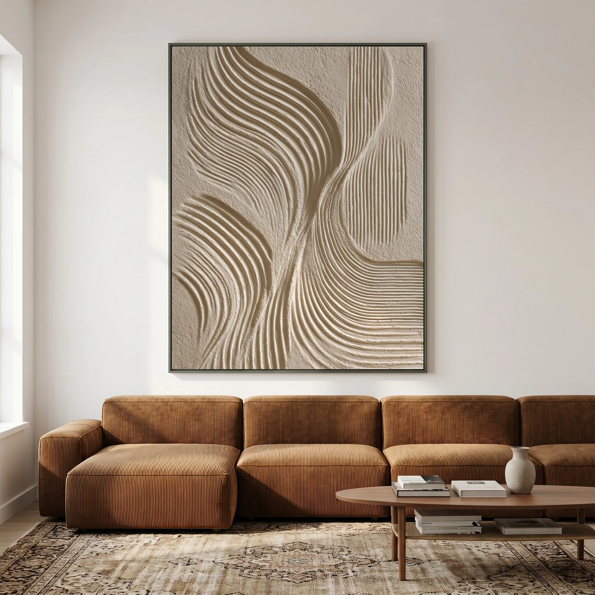 3D Textured Art | Petals of Stillness