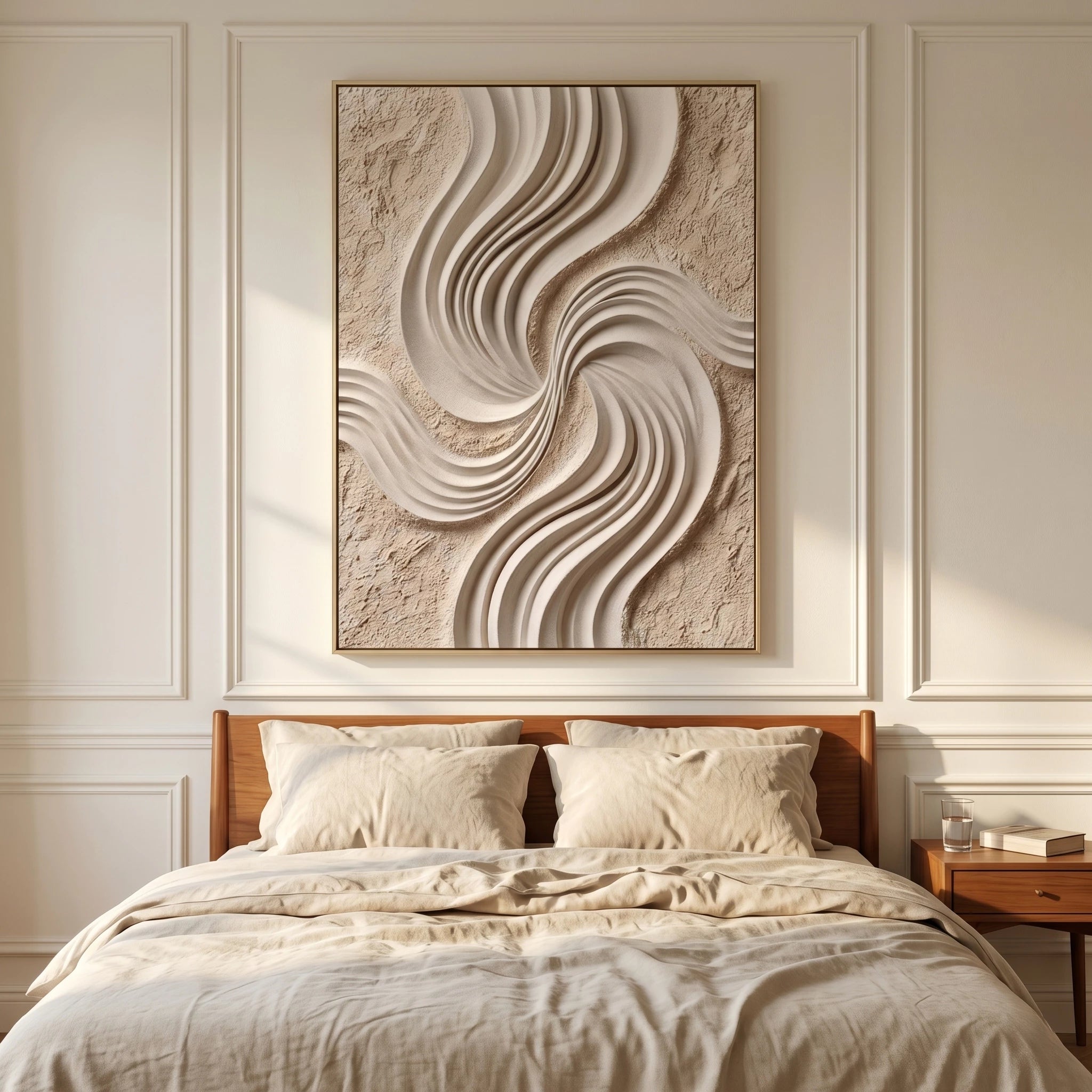 3D Textured Art | The Music Between Waves