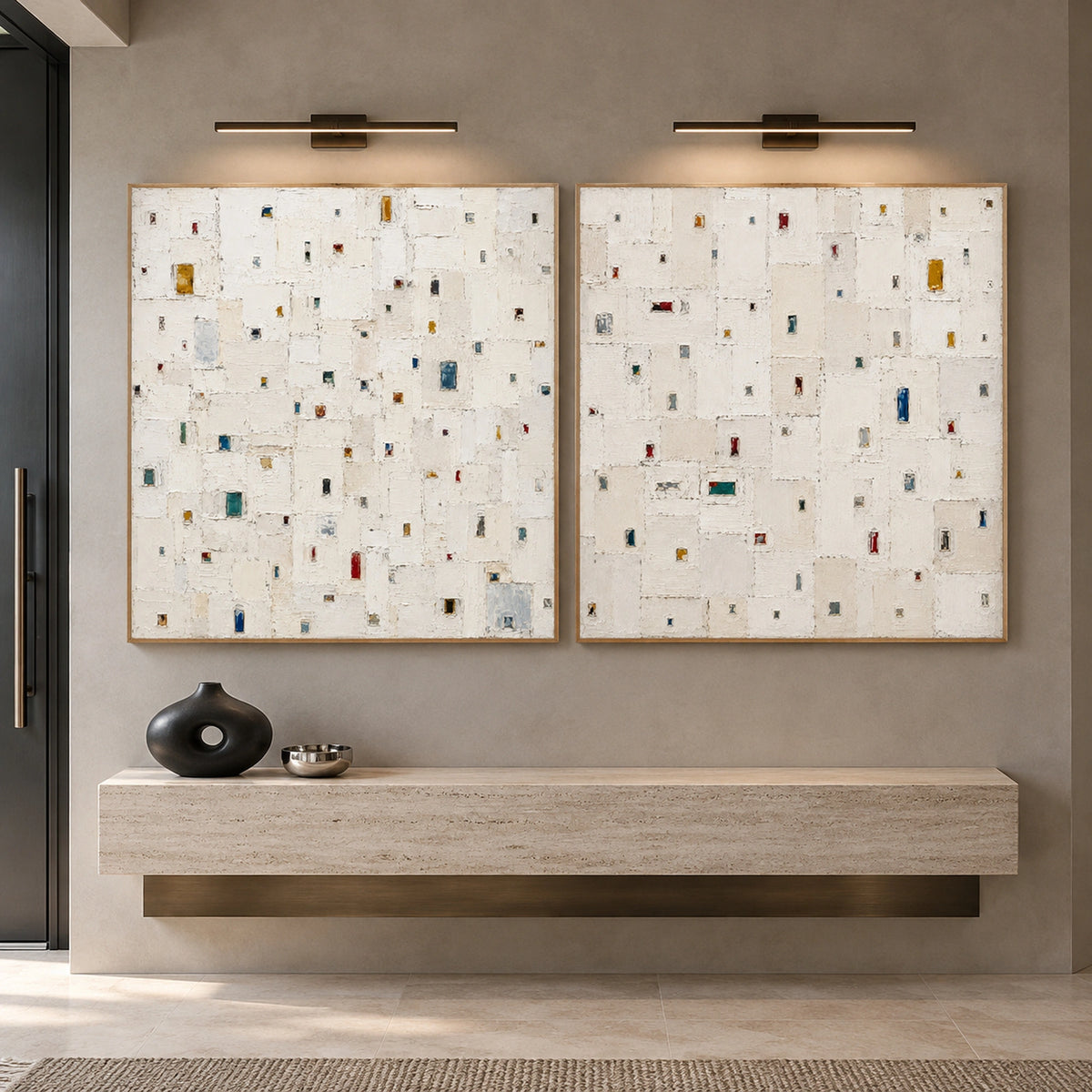 Diptych Art | Windows of Light