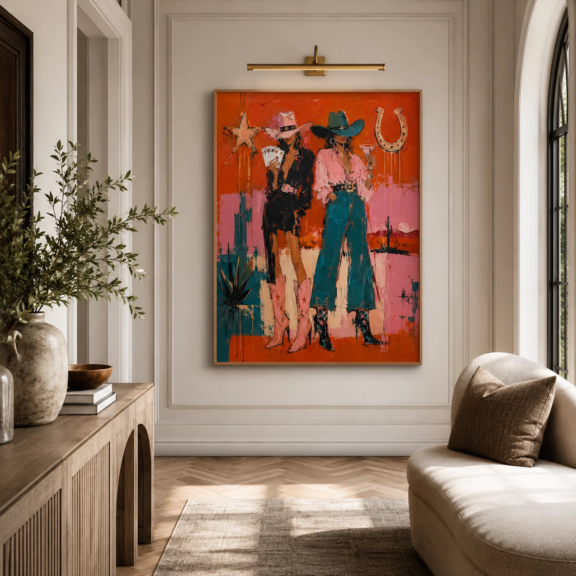 POP Art | Under a Horseshoe Moon
