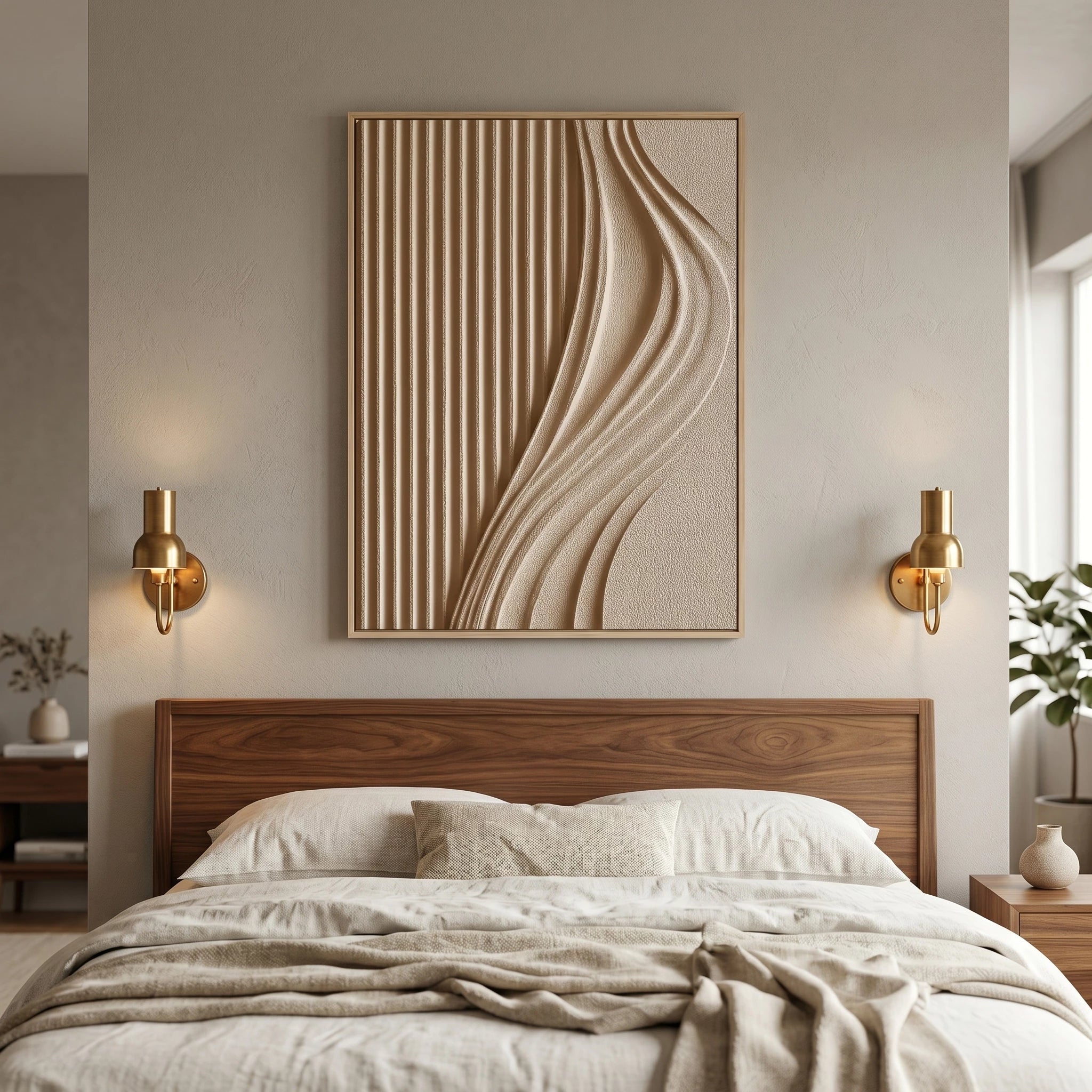 3D Textured Art | Sandstone Flow