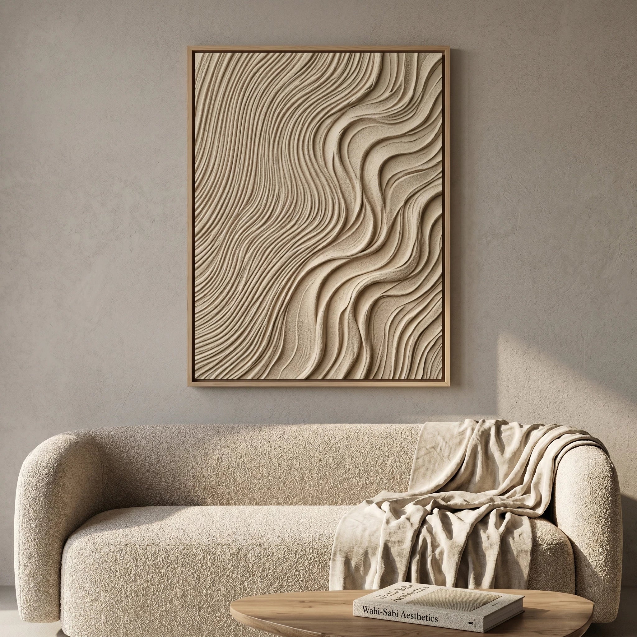 3D Textured Art | Sandflow Contour