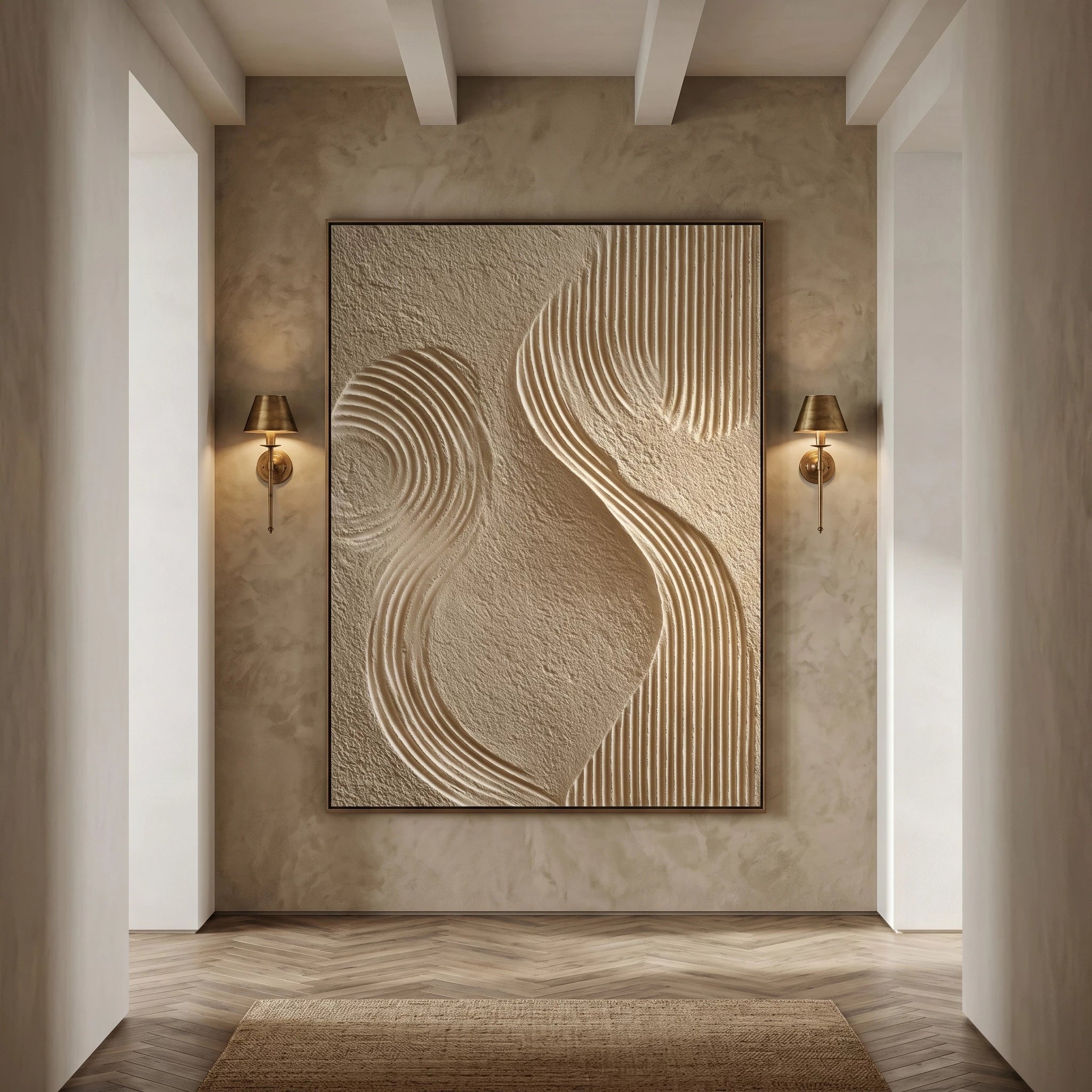 3D Textured  Art | Tides of Silence