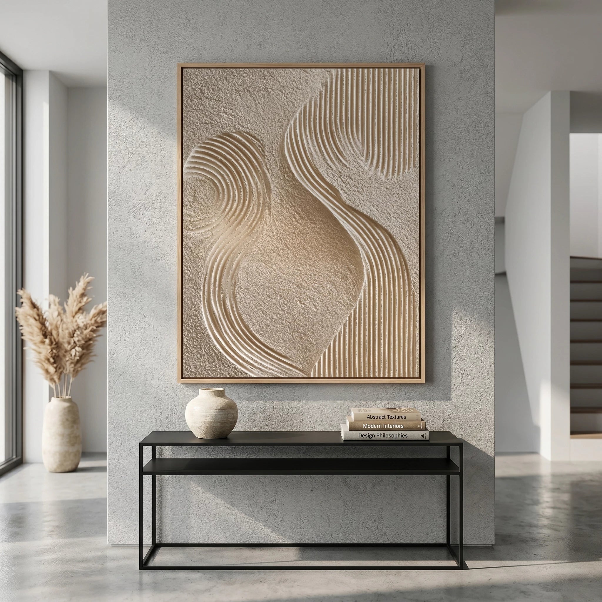 3D Textured  Art | Tides of Silence