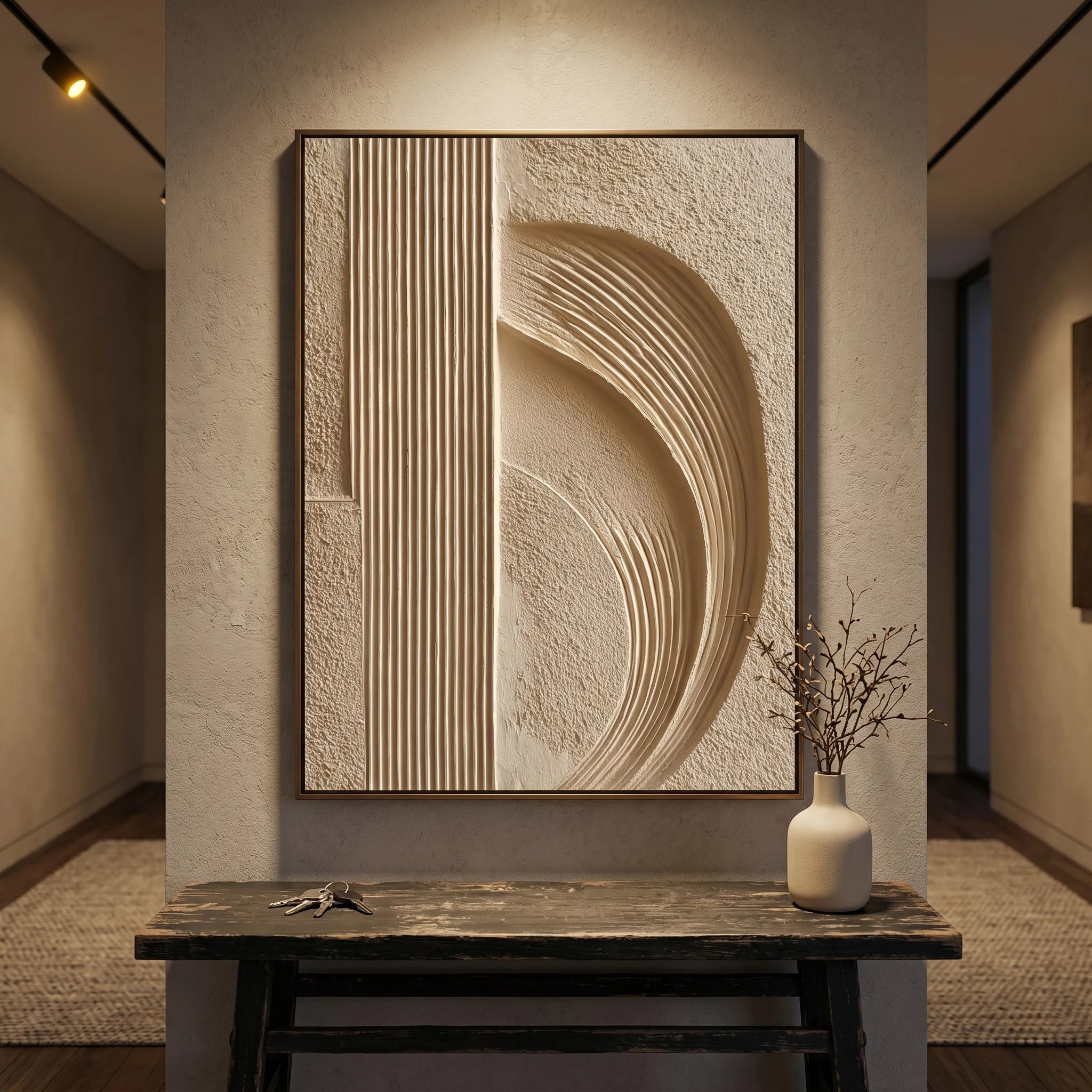 3D Textured Art | Echoes Beyond the Curve