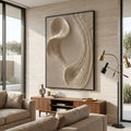 3D Textured Art | Ivory Current