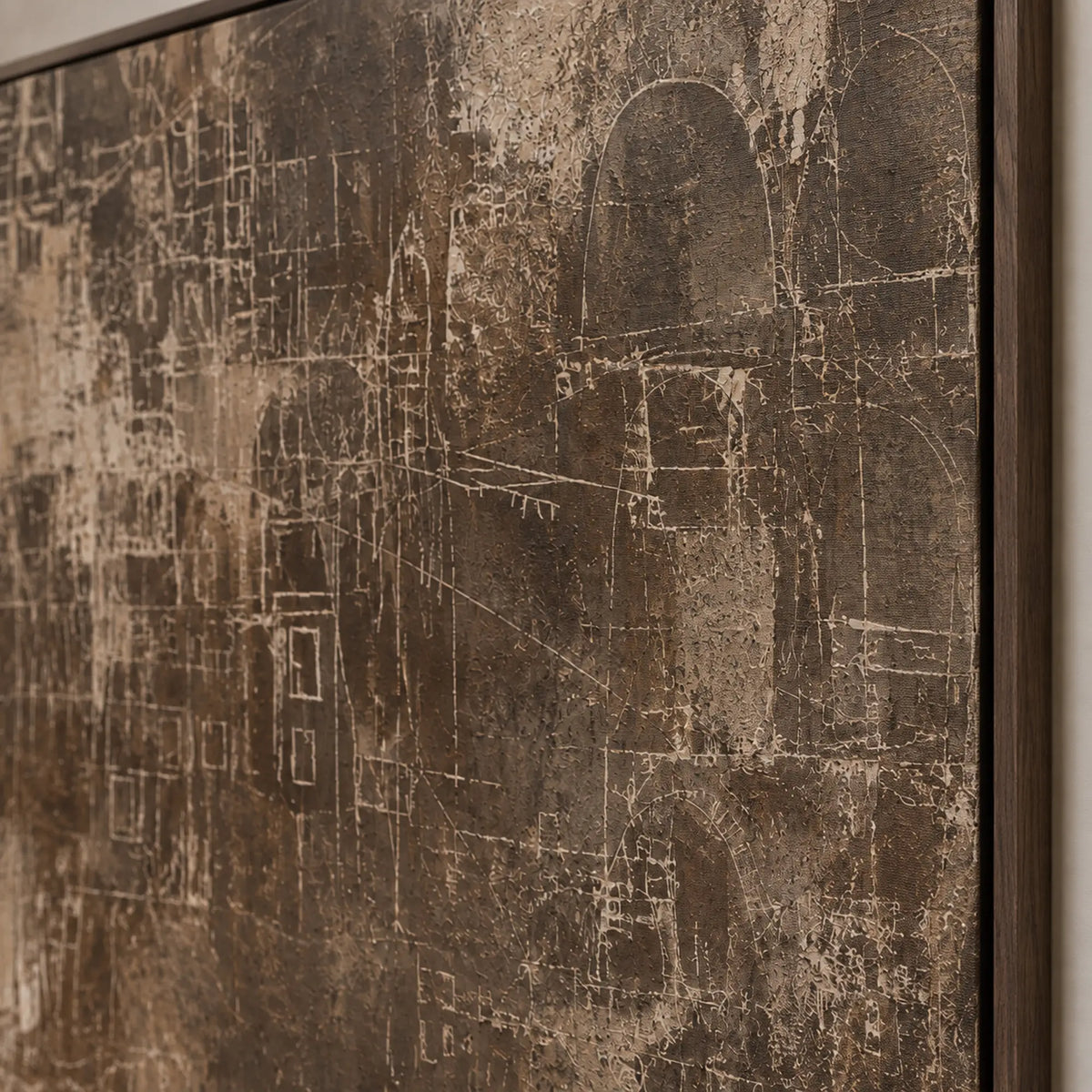 Wabi Sabi Wall Art | Lost City Map