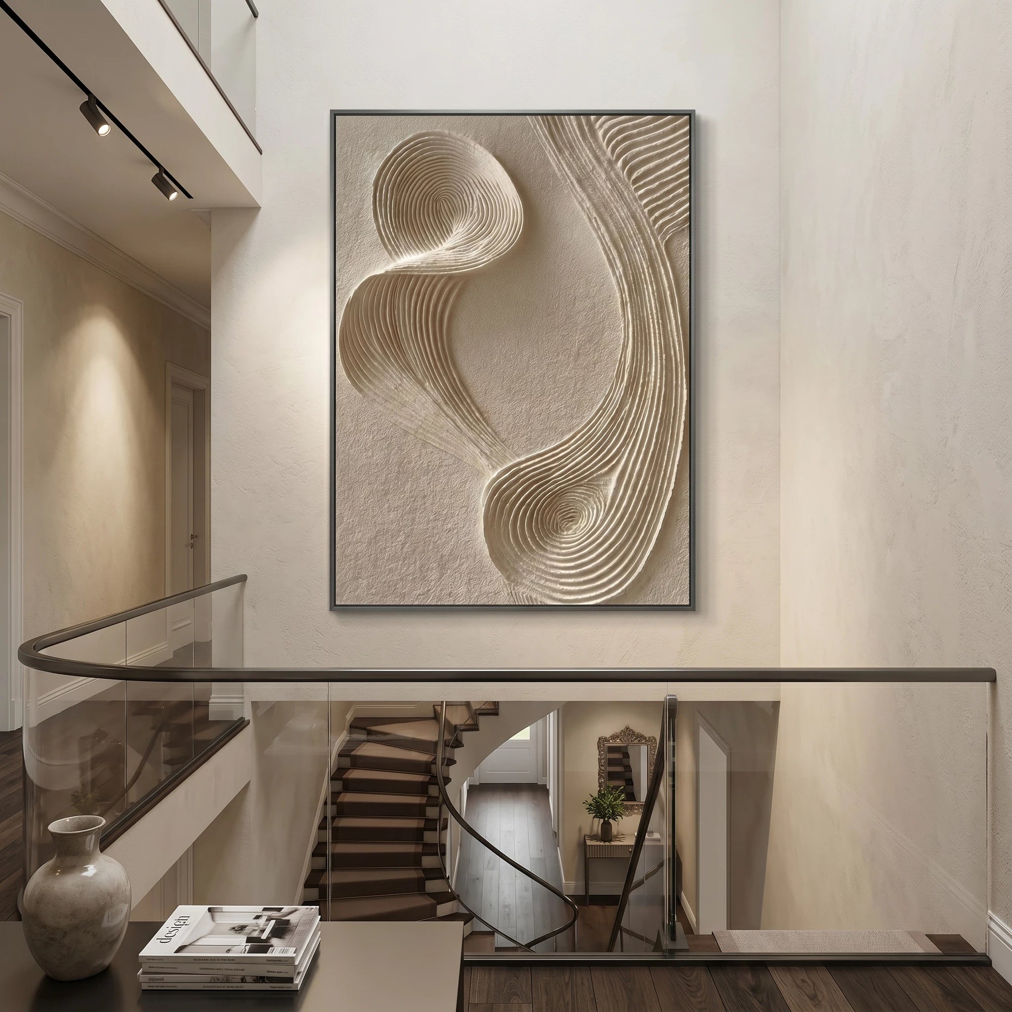 3D Textured Art | Ivory Current