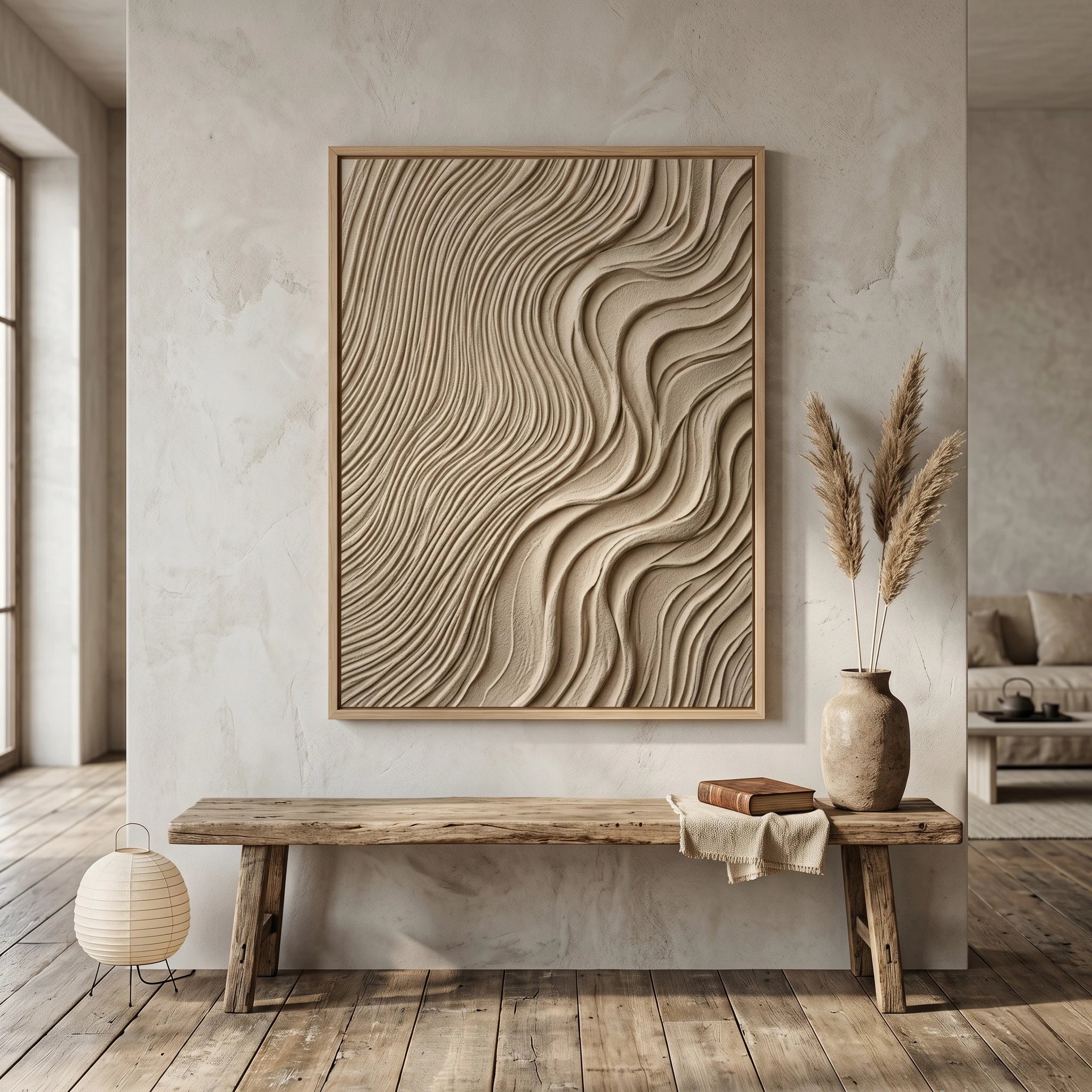 3D Textured Art | Sandflow Contour