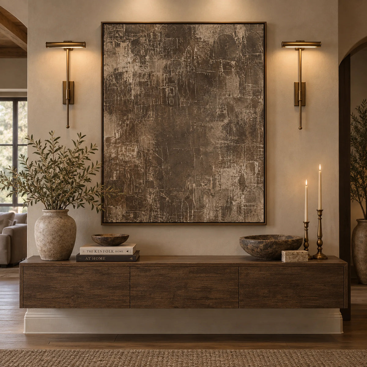 Wabi Sabi Wall Art | Lost City Map
