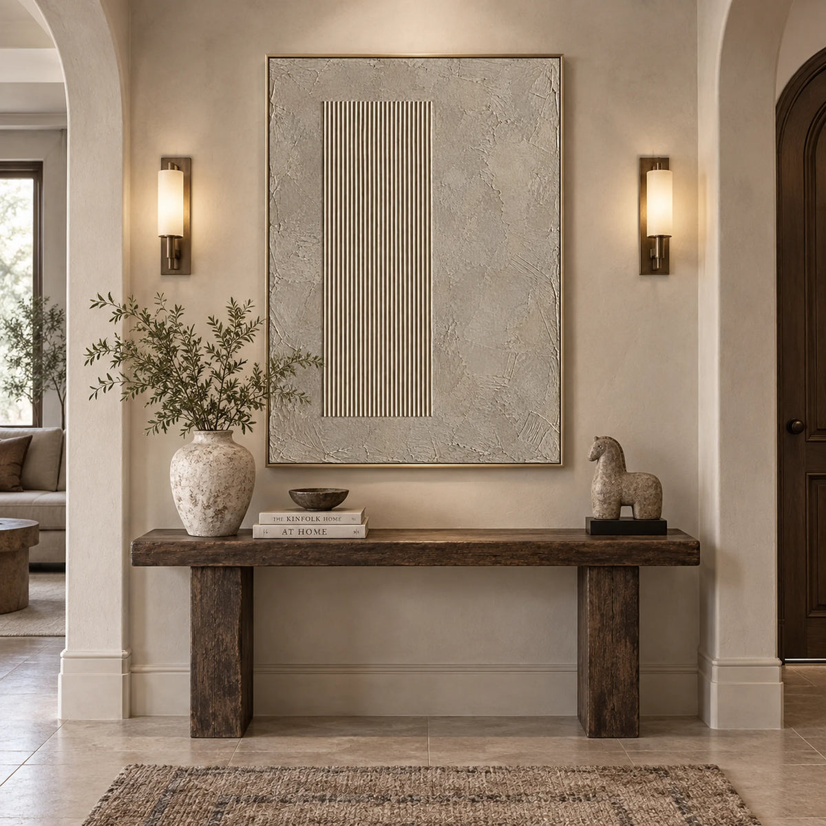Wabi Sabi Wall Art | Quiet Column