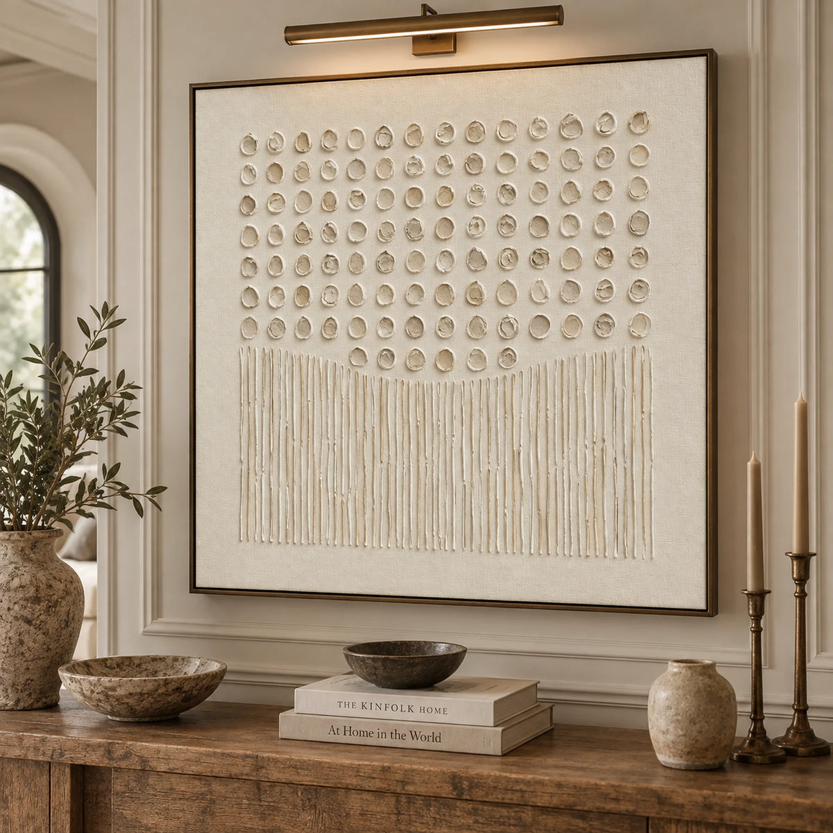 Wabi Sabi Wall Art | Ivory Garden