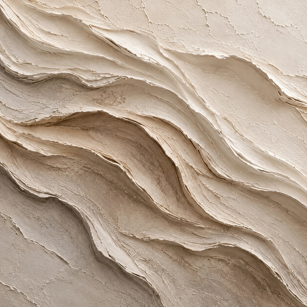 Sculptural wall Art | Folded Silence
