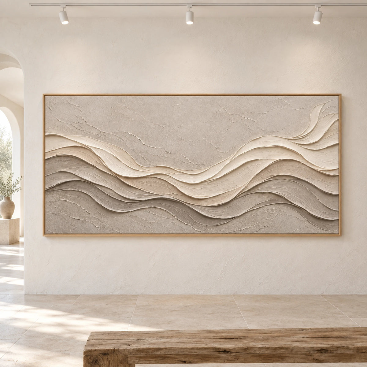 Sculptural wall Art | Silent Desert Rhythm