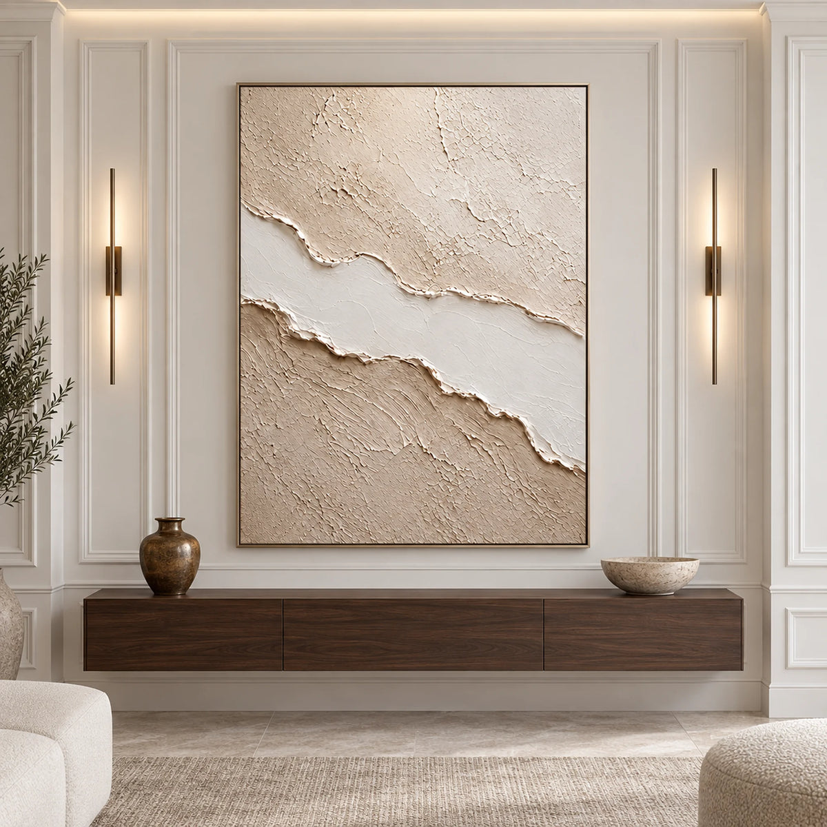 3D Textured Art | Quiet Earth Layers