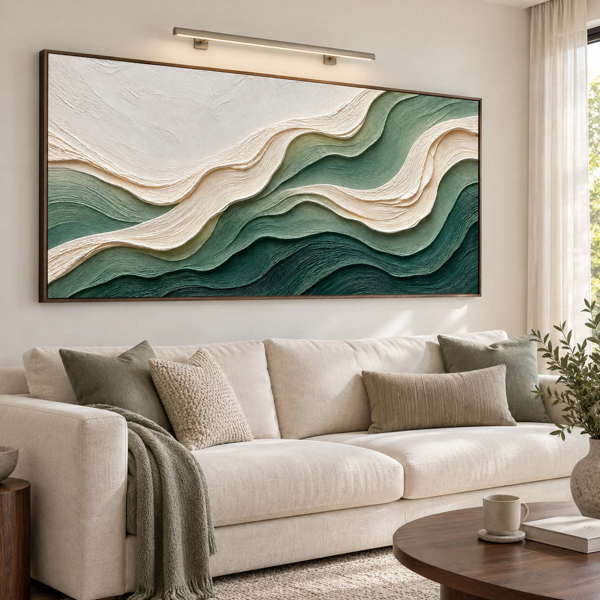 Sculptural wall Art | Velvet Current