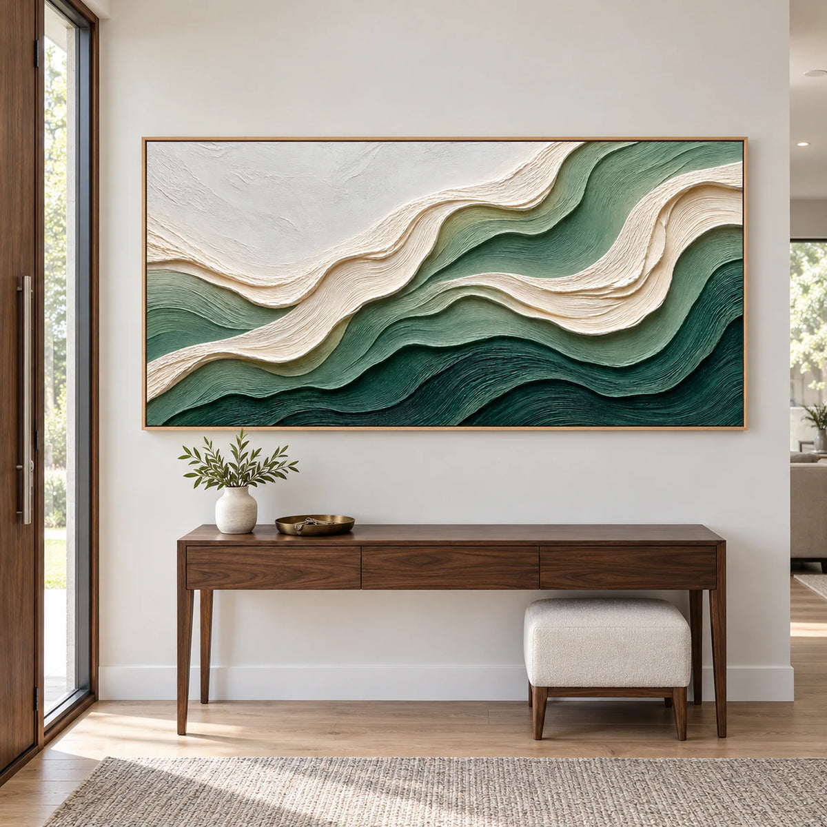 Sculptural wall Art | Velvet Current
