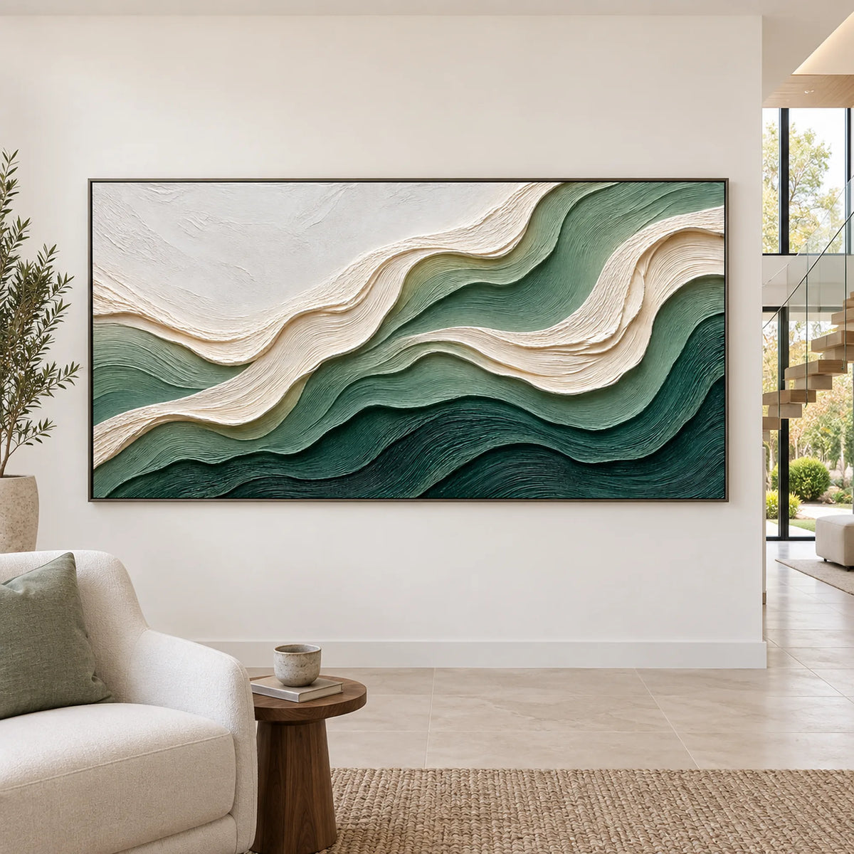 Sculptural wall Art | Velvet Current