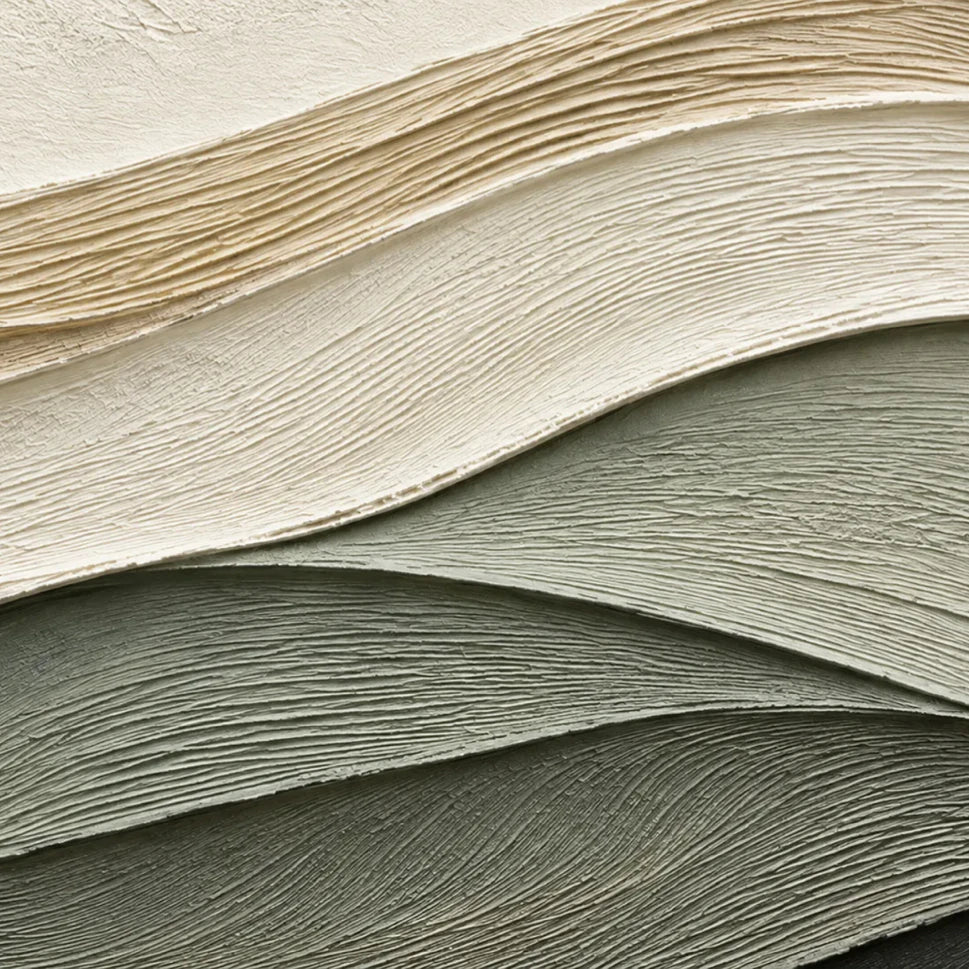 Sculptural wall Art | Layered Current